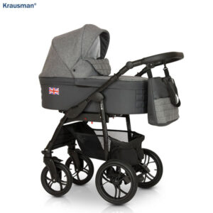 Cochecito Krausman 3 1 Combi Green silla de paseo combi asiento de bebé baño de bebé cochecito deportivo Diseño hecho en Alemania - KRAUSMAN - Original de Alemania cochecito cochecito combinado